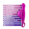 Aria Naughty AF G Spot Vibrator - BEAUTIFUL AND POWERFUL! Meet the Aria Naughty AF. It has 10 deep and powerful rumbly vibrating functions, including 5 steady speeds and 5 unique patterns using the Rumble Tech motors.
