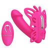 Pretty Love Katherine Wearable Butterfly Vibrator - Experience intuitive hands-free pleasure with the Pretty Love 12 Function Remote G-spot Massager. Expertly sculpted to hug your G spot and Clitoral, this sleek silicone massager taint for your explosive enjoyment.