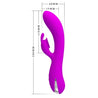 Pretty Love Sam Come Hither Sucking Rabbit - Tease your G-spot with this sucking rabbit vibrator. Silky lifelike material envelopes the vibrator for a soft and sensual stimulation. The 7 functions of vibration and 7 functions of suction will take you into a world of undeniable satisfaction.