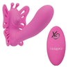 Venus Butterfly Silicone Remote Pulsating Venus G - The now world-famous Venus Butterfly collection has done it again with a sensually thumping probe and 12 intense functions of vibration. Spread your wings and tease on-the-go with the ravishing remote control range of up to 32.5 feet away! While the sensually curved vibrator delivers knee-shaking g- spot stimulation.