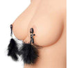 FEATHERED NIPPLE CLAMPS.
