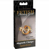 Gold Fetish Fantasy Magnetic Nipple Clamps