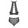 Obsessive Lingerie Crotchless & Cupless Bra & Panty Set
