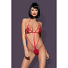 Obsessive Lingerie Red Luiza Teddy