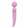 Pillow Talk Sultry  Dual Ended Warming Massager Wand With Swarovski Crystal