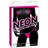 PINK NEON CROTCHLESS PANTY & PASTIES SET (O/S).