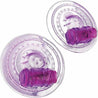 Razzles Purple Vibrating Nipple Pads