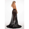 WRAPPED AROUND YOU SHEER SKIRT (S,M,L,XL).